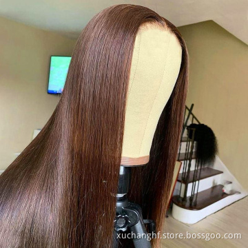 40 Inch Human Hair Wigs Wholesale 30 Inch Long Bone Straight Lace Front Wigs Raw Virgin Cuticle Aligned Wig For Black Women